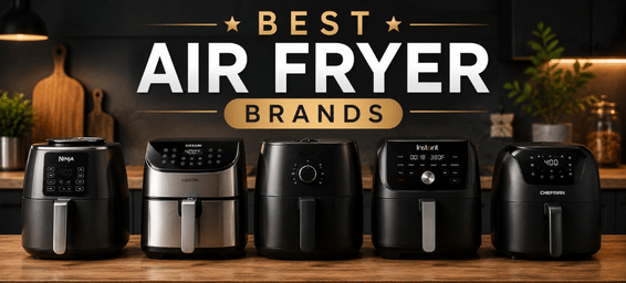 Best Air Fryer Brands on Amazon 2026: Top Models for Healthy & Easy Cooking