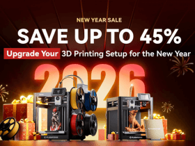 Flashforge New Year Sale: Get Up to 45% OFF on 3D Printers, Filaments & Accessories【Upgrade Your 3D Printing in 2026】